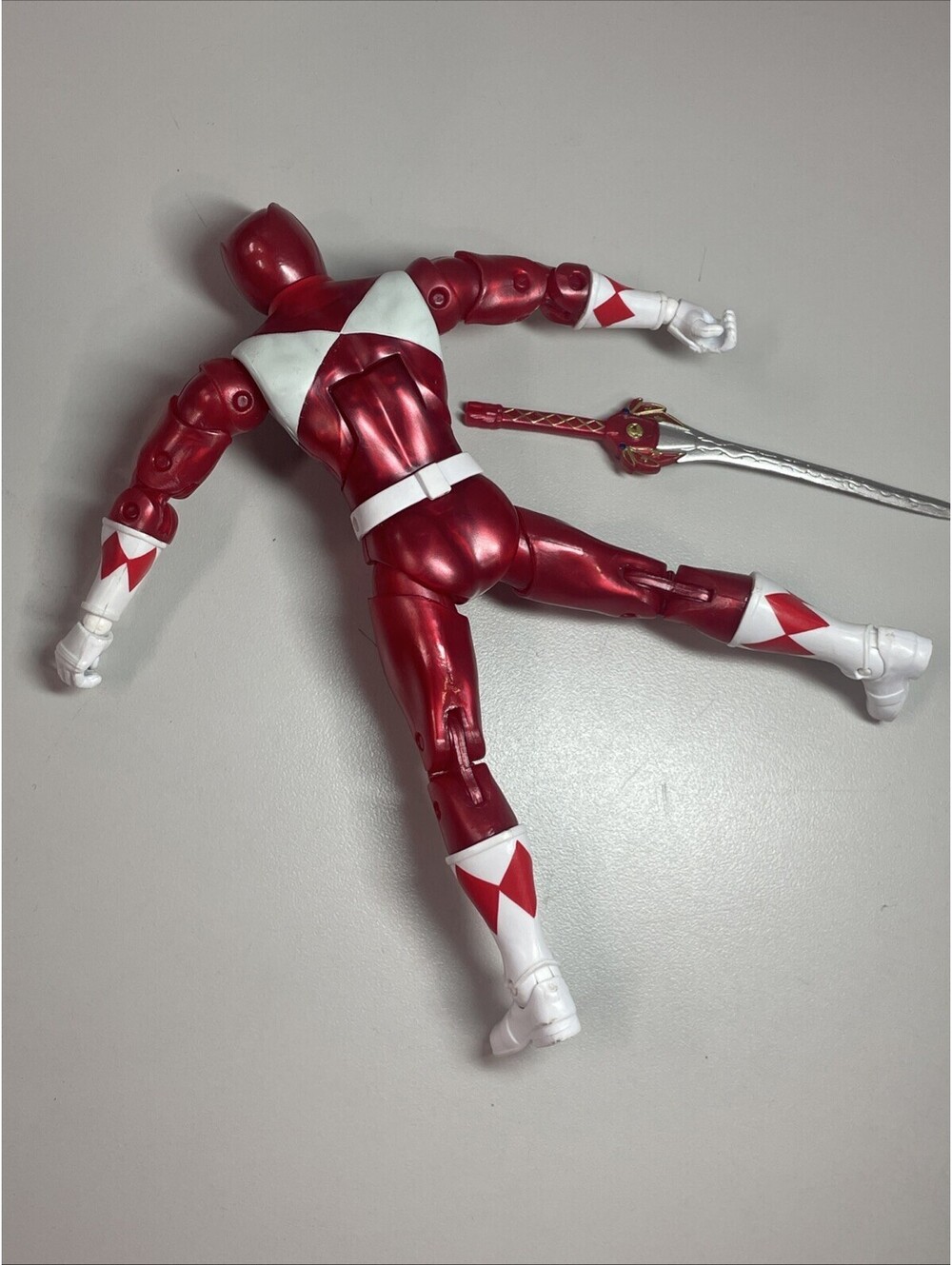 Mighty Morphin Power Rangers Legacy Collection Red Ranger 6" Action Figure 2017 - Picture 8 of 9